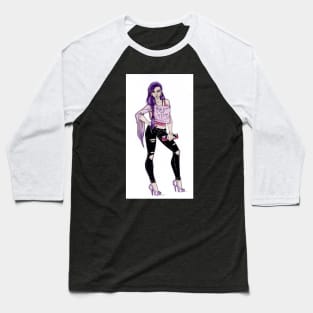 Fashionista Psylocke Baseball T-Shirt